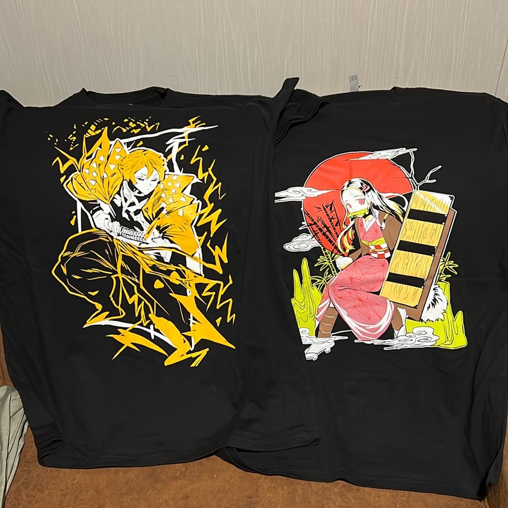 Demon Slayer Shirt Bundle Size Large